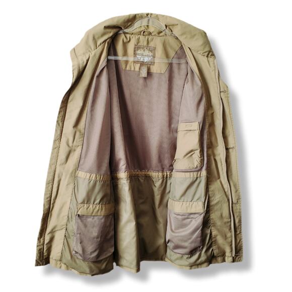 VTG Men Eddie Bauer Travel Explorer Safari Utility Jacket XL Pocket Outdoor Gorp - Picture 7 of 11